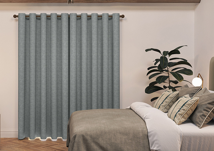 Atina (Blackout), Mottled Black - Made to Measure Curtains - Image 7